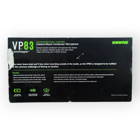 Shure VP83 LensHopper Microphone New - Picture 3 of 3